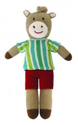 Global Affairs Kuscheltier Strickpferd Harry 36 cm Spielzeug