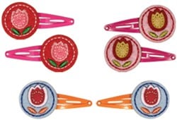 Global Affairs Accessoire: Haarclips tulp 3 ass (15 st)