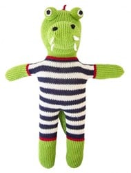Kuscheltier gestricktes Krokodil Sam 36 cm