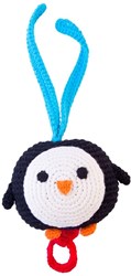 Global Affairs Schmuckschatulle Spieluhr - gehäkelter Pinguin Kinderzimmer