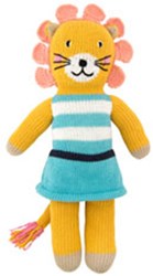 Global Affairs Kuscheltier Löwin Laine gestrickt 36 cm fairtrade Baumwolle