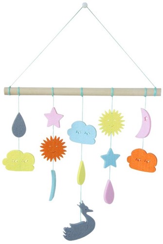 Global Affairs hängende Dekoration Filz Wonder World Mobile Babyzimmer