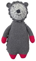 Kuscheltier gehäkelter Igel 27 cm (2 Stück)
