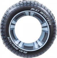 Bestway Schwimmring Mud Master - großer aufblasbarer Schwimmreifen 91 cm blau-2
