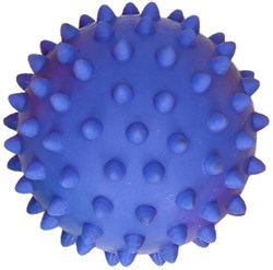 Mom's Care sensorisches Spielzeug Massageball blau für Babys und Kleinkinder