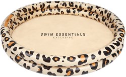 Swim Essentials Kinderpool Beige Leopard Print 100 cm Aufblasbar