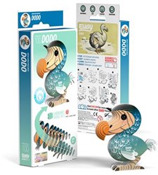 Eugy 3D Puzzle Dodo - umweltfreundliches Kartonspielzeug