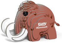 Eugy 3D Puzzle Mammut - Lernspielzeug Tierfigur Bastelset-2