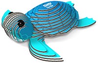 Eugy 3D Puzzle Schildkröte - nachhaltiges Bastelset Tierfigur-2