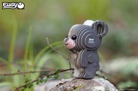 Eugy 3D Puzzle - Bär Bastelset nachhaltiger Karton 6+