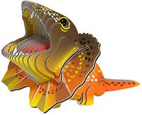 Eugy 3D Puzzle - Eidechse - Bastelset aus Karton für Kinder