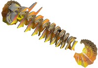 Eugy 3D Puzzle - Eidechse - Bastelset aus Karton für Kinder-3
