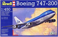 Revell Boeing 747-200 1:450 Montagesatz Flugzeugzelle-2