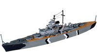Revell Bismarck Schiff Modellbausatz 1:1200 Kunststoff Bausatz-2