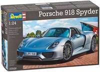 Revell Modellbau Porsche 918 Spyder Kunststoff Bausatz 1:24 Auto