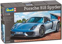Revell Modellbau Porsche 918 Spyder Kunststoff Bausatz 1:24 Auto