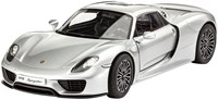 Revell Modellbau Porsche 918 Spyder Kunststoff Bausatz 1:24 Auto-2