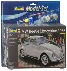 Revell Modellbau Volkswagen Beetle Limousine 1968 - 1:24 Set Auto