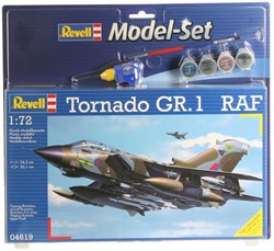 Revell Modellbau Flugzeug Tornado GR.1 RAF 1:72 Set für Bastler