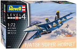 Revell Modellbau F/A-18F Super Hornet Flugzeug Bausatz 1:72