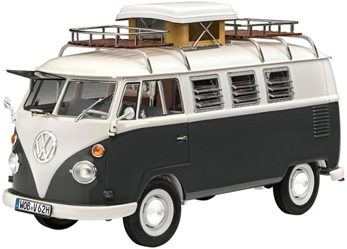 Revell VW T1 Camper Modellauto Bausatz 1:24 klassisches Spielzeug-3