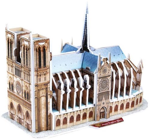 Revell 3D Puzzle Notre-Dame Bausatz - Pariser Kathedrale Modell-3