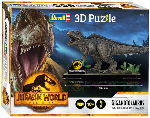 Revell 3D Puzzle Jurassic World Giganotosaurus Bastelset Dinosaurier