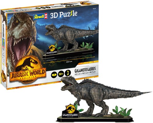 Revell 3D Puzzle Jurassic World Giganotosaurus Bastelset Dinosaurier-2