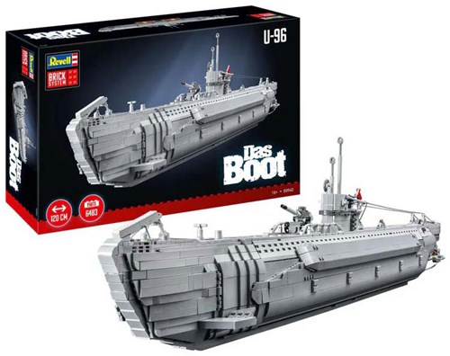 Revell Bausteine Das Boot U-Boot 1:56 - 6483-teiliges Modellbau-Set-3