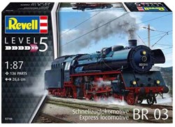 Revell Modellbausatz Dampflokomotive BR03 1:87 - 136 Teile