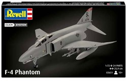 Revell Modellbausatz F-4 Phantom Flugzeug Maßstab 1/72 24-teilig