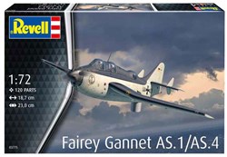 Revell Modellbausatz Fairey Gannet AS.1/AS.4 Flugzeug Maßstab 1:72