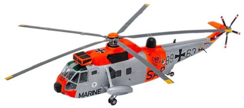 Revell Modellbausatz Hubschrauber Westland Sea King Mk. 41 1:72 Maßstab-2