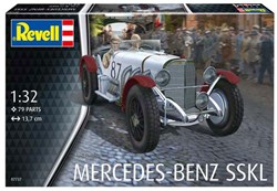 Revell Modellbausatz Auto - Mercedes-Benz SSKL 1:32 - klassisches Spielzeug