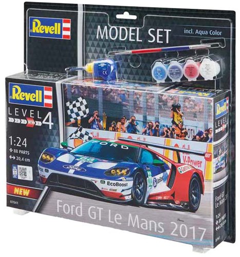 Revell Modellbausatz Ford GT Le Mans 1:24 Auto Bauset Modell-3