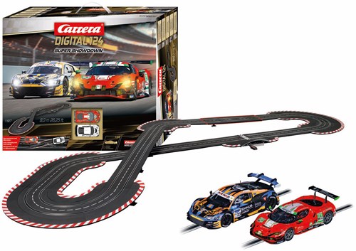 Carrera digitale Rennbahn 1:24 Rennautos 8 Meter kabelloses Spielzeug-2