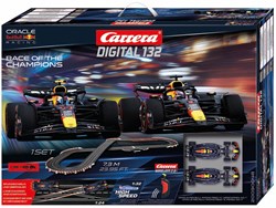 Carrera Rennbahn Digital 132 Red Bull Racing RB20 Verstappen Perez 7,3m
