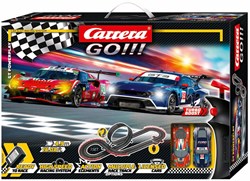 Carrera Rennbahn Spielzeug - GT Powerplay Ford Mustang GT3 Ferrari 296 GT3