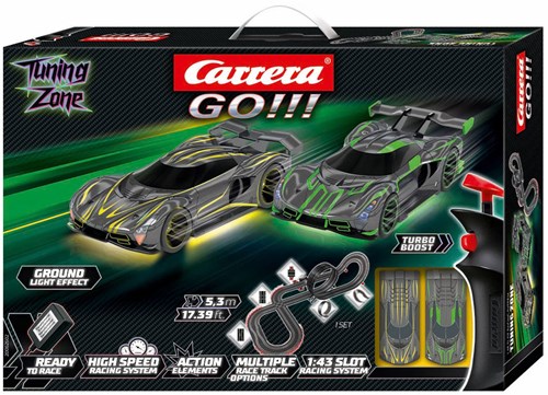 Carrera Rennbahn Spielzeug - GO!!! Tuning Zone Hypercars 5,3 Meter
