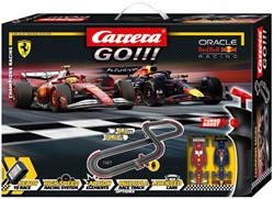 Carrera Rennbahn Formel 1 Max Verstappen vs Lewis Hamilton 4,3m
