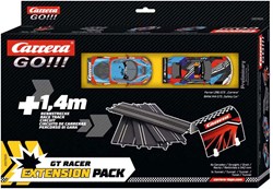 Carrera Rennbahn Erweiterungsset - GT Racer BMW M4 GT3 vs. Ferrari 296 GT3 - 1:43 - zusätzliche Rennbahn Teile