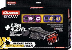 Carrera Rennbahn Nascar Erweiterungsset 1:43 mit Camaros