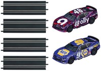Carrera Rennbahn Nascar Erweiterungsset 1:43 mit Camaros-2