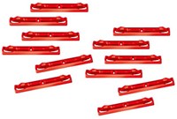 Carrera Rennbahn Verbindungsklammern rot - 20 Stück für Digital 124