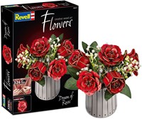 Revell Holzblumen Dream of Roses mit Vase und Duftdekoration-2