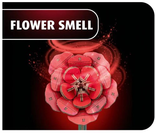 Revell Holzblumen Dream of Roses mit Vase und Duftdekoration-3