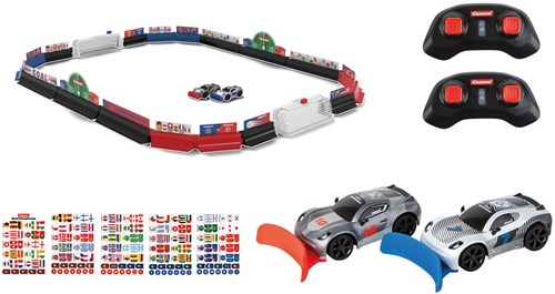 Carrera RC Fußballset - 2,4GHz World Championship Spielset Auto-2