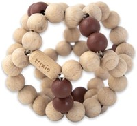 Trixie Holz Greifball Babyspielzeug - Rost - FSC Holz-3