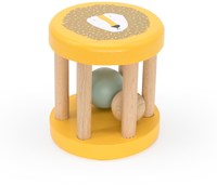 Trixie Holz Baby Rassel Spielzeug - Mr. Lion - FSC Holz - Gelb