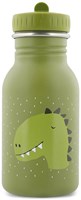 Trixie Kinder Trinkflasche Edelstahl 350ml Mr. Dino - auslaufsicher und BPA-frei